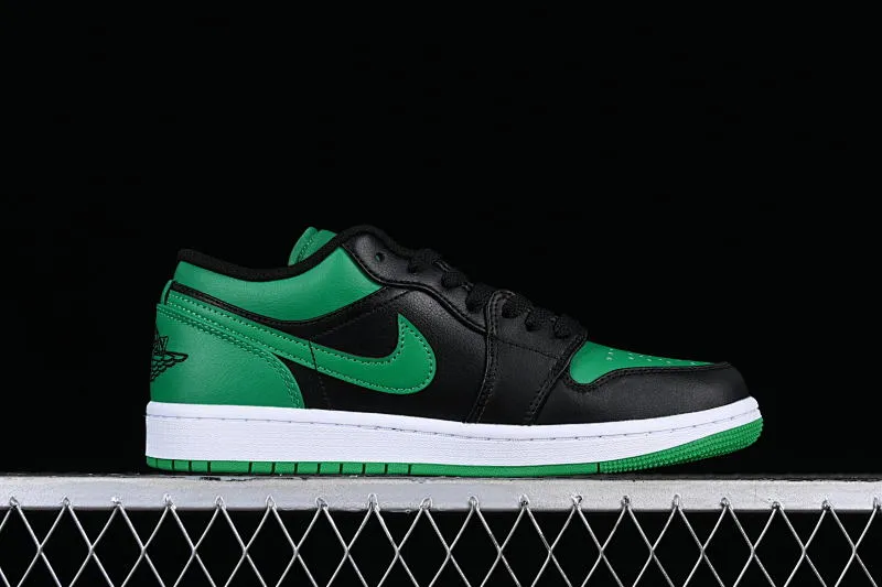 All categories Air Jordan Jordan series basketball shoes Air Jordan 1 Low G version pure original Air Jordan 1 Low "Lucky Green" AJ1 Joe 1 black green low-top basketball shoes 553558-065